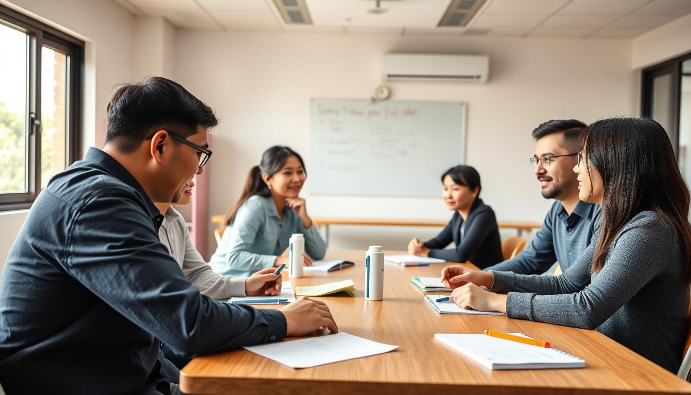 Learn in a focused small group